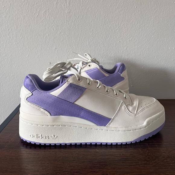NWT Women's Adidas Originals Parley Forum Bold White & Purple - GX4617 - Picture 17 of 17